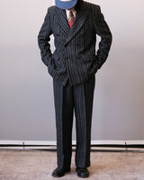 Striped Two-piece Suits Trouser