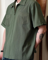 Embroidered Guayabera Jacket Labour Union Clothing-Since 1986 | Vintage Inspired Heritage Menswear