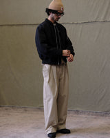 Strapped Pleated Chino Pima Cotton