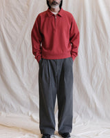 Half-zip Collared Sweatshirt – Heavyweight Cotton