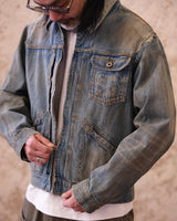 Distressed Denim Jacket