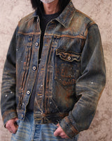Rusty Distressing Type 1 Jacket