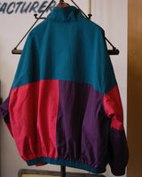 Spliced Windbreaker Jacket