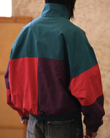Spliced Windbreaker Jacket