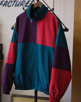 Spliced Windbreaker Jacket