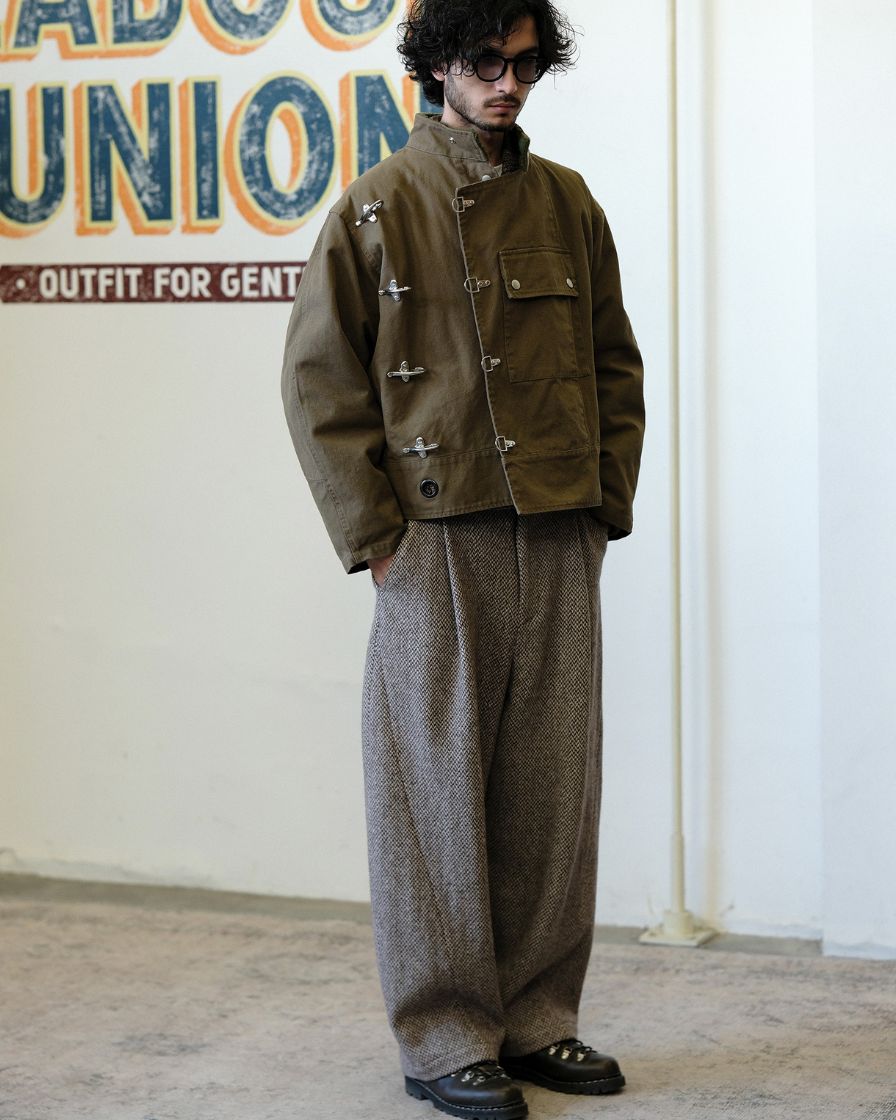 Swedish Motorcycle Jacket Fireman Clasp - Labour Union Clothing