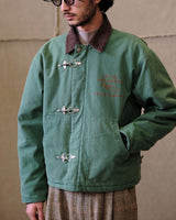 Veste de travail en coton Cavans Field, fermeture pompier