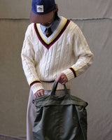 Tennis Sweater Cable Knit