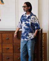 Eagle Painting Kariyushi Shirt Labour Union Clothing-Since 1986 | Vintage Inspired Heritage Menswear