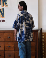 Eagle Painting Kariyushi Shirt Labour Union Clothing-Since 1986 | Vintage Inspired Heritage Menswear