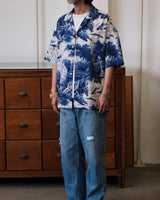 Eagle Painting Kariyushi Shirt Labour Union Clothing-Since 1986 | Vintage Inspired Heritage Menswear