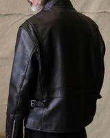 j100 racer leather jacket LabourUnionClothing