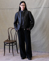 j100 racer leather jacket LabourUnionClothing