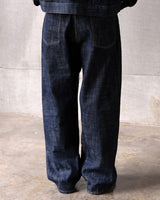 14.5oz Slubby Red-line Selvedge Raw Denim Jeans