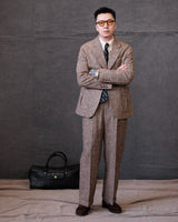 Dotted Tweed Trouser