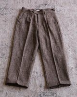 Dotted Tweed Trouser