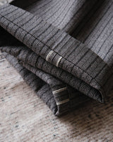 Pepper & Salt Striped Fishtail Trousers