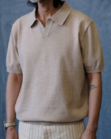 Buttonless Polo Shirt