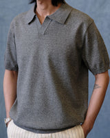 Buttonless Polo Shirt