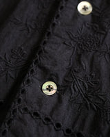 Mosaic Embroidery Camp Shirt