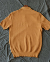 Waffle Pattern Polo Shirt Labour Union Clothing-Since 1986 | Vintage Inspired Heritage Menswear