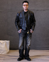 Blade Distressed Denim Black