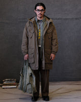 Réplique de parka militaire canadienne des années 70 avec doublure matelassée