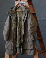 Réplique de parka militaire canadienne des années 70 avec doublure matelassée