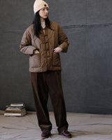 Doublure à bouton noué