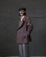 M38 Double Breasted Biker Overcoat Labour Union Clothing Since 1986 | Vintage Inspired Heritage Menswear