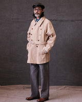 M38 Double Breasted Biker Overcoat