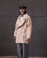 M38 Double Breasted Biker Overcoat