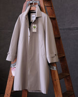 Water Repellent Balmacaan Overcoat