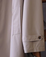 Water Repellent Balmacaan Overcoat
