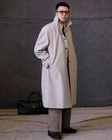 Water Repellent Balmacaan Overcoat Labour Union Clothing Since 1986 | Vintage Inspired Heritage Menswear