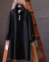 Water Repellent Balmacaan Overcoat