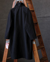 Water Repellent Balmacaan Overcoat