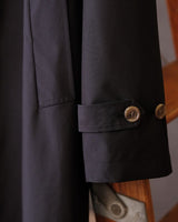 Water Repellent Balmacaan Overcoat