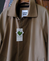 Water Repellent Balmacaan Overcoat