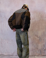 Tweed Spliced Air Force Jacket Labour Union Clothing-Since 1986 | Vintage Inspired Heritage Menswear