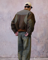 Tweed Spliced Air Force Jacket Labour Union Clothing-Since 1986 | Vintage Inspired Heritage Menswear