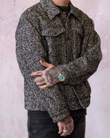 Salt&Pepper Tweed Trucker Jacket Labour Union Clothing-Since 1986 | Vintage Inspired Heritage Menswear