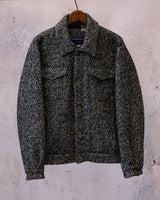 Salt&Pepper Tweed Trucker Jacket Labour Union Clothing-Since 1986 | Vintage Inspired Heritage Menswear
