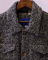 Salt&Pepper Tweed Trucker Jacket Labour Union Clothing-Since 1986 | Vintage Inspired Heritage Menswear