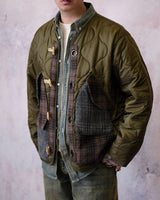 Spliced Tweed M-65 Liner Jacket Labour Union Clothing-Since 1986 | Vintage Inspired Heritage Menswear