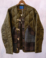Spliced Tweed M-65 Liner Jacket Labour Union Clothing-Since 1986 | Vintage Inspired Heritage Menswear