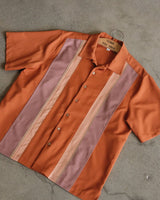 Stripe Front Panel Bowling Shirt