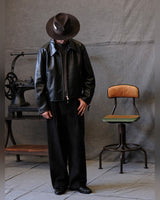 Single Rider Leather Jacket – full outfit
