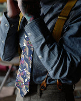Workwear Striped Shirt-Light Blue LabourUnionClothing