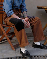 French Cotton Corduroy Trousers LabourUnionClothing